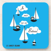 Je suis sur UNOBateau! Untersetzer (Vorderseite)