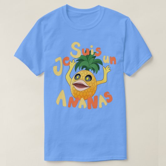 Je Suis Un Ananas T-Shirt (Design vorne)