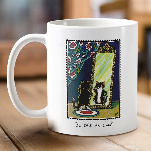 "Je suis un Chat" Custom Kitty Cat Niedliche Tasse
