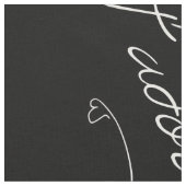 Je T adore Stoff (Nahaufnahme)