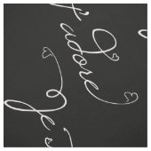 Je T adore Stoff (Muster)