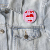 Je t’aime. button (Beispiel)