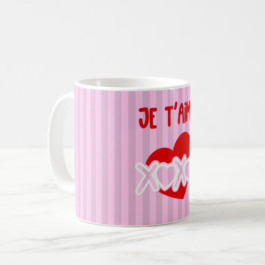 Je t’aime. kaffeetasse (Vorderseite Links)
