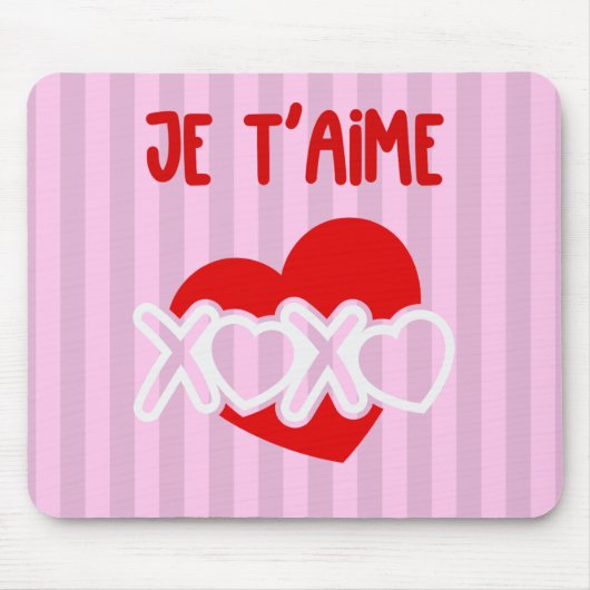 Je t’aime. mousepad (Vorne)