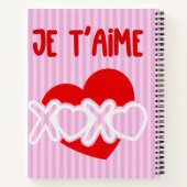 Je t’aime. notizblock (Rückseite)