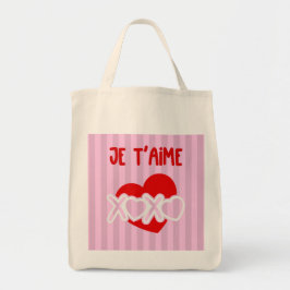 Je t’aime. tragetasche