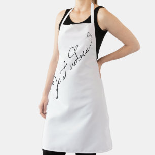 Je T'adore I Adore You're in Französisch Schürze