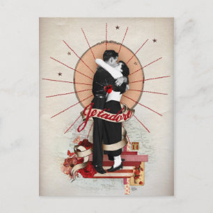 Je t'adore postkarte