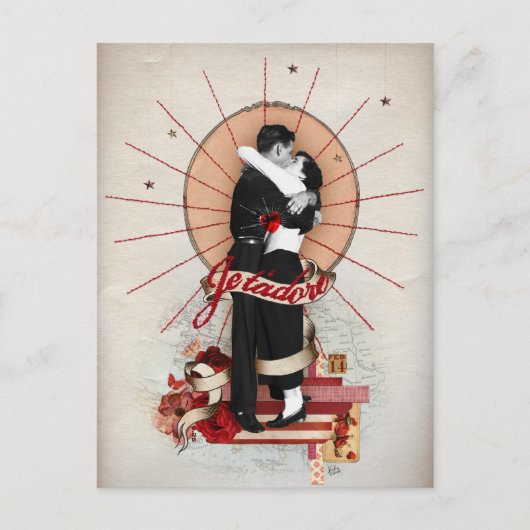 Je t'adore postkarte (Vorderseite)