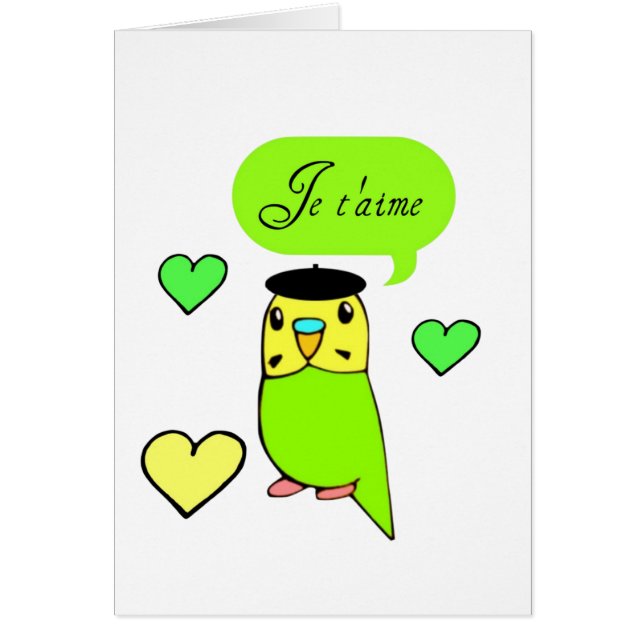 Je t'aime (Vorne)