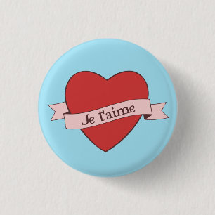 Je t'aime button