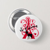 Je t'aime button (Vorne & Hinten)