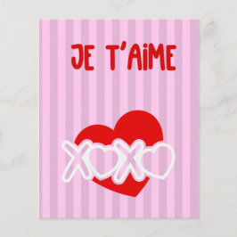 Je t'aime flyer