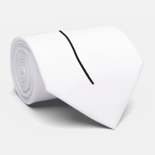 je taime - Ich Liebe Sie auf Französisch - schwarz Krawatte (Gerollt)