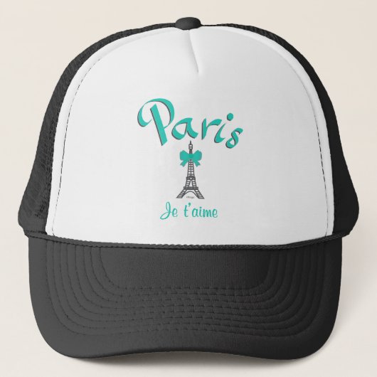 Je t'aime II Truckerkappe (Vorderseite)