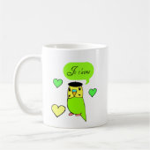 Je t'aime kaffeetasse (Links)