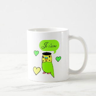 Je t'aime kaffeetasse
