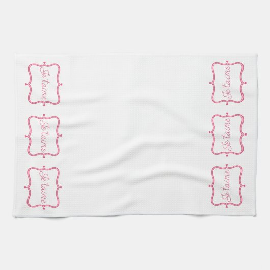 Je Taime Kitchen Towels Geschirrtuch (Horizontal)