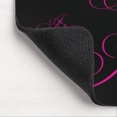 Je taime Liebe Words Mousepad (Ecke)