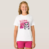 Je t'aime Little Panda T - Shirt (Vorne ganz)