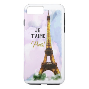 Je t'aime Paris, ich liebe Paris. Eiffelturm Case-Mate iPhone Hülle