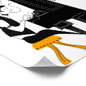 je taime Paris Poster (Ecke)