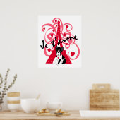 Je taime poster (Küche)