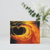 Je taime postkarte (Stehend Vorderseite)