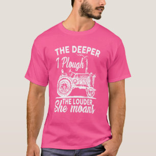 Je tiefer ich den Louvre pflüge, desto lauter wird T-Shirt