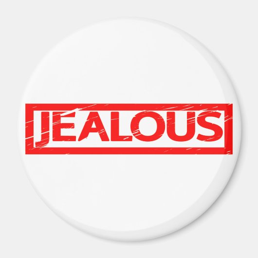 Jealous Briefmarke Magnet (Vorne)