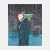 Jealous Circe, John William Waterhouse Fleecedecke (Vorderseite)