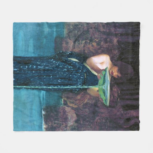 Jealous Circe, John William Waterhouse Fleecedecke (Vorderseite (Horizontal))