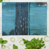 Jealous Circe, John William Waterhouse Geschirrtuch (Gefaltet)