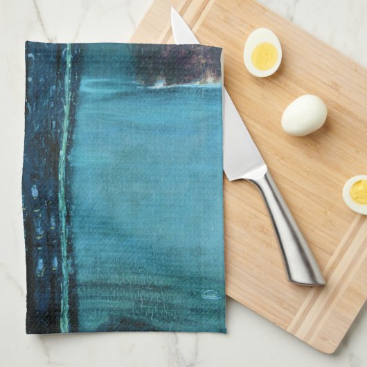 Jealous Circe, John William Waterhouse Geschirrtuch (Viertel Falte)