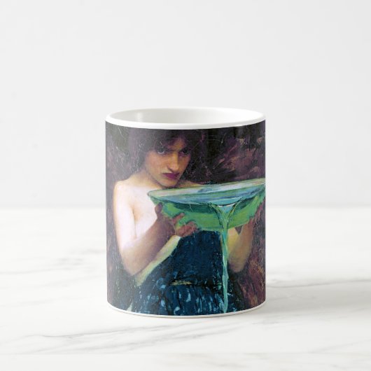Jealous Circe, John William Waterhouse Kaffeetasse (Mittel)