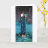 Jealous Circe, John William Waterhouse Karte (Gelbe Blume)