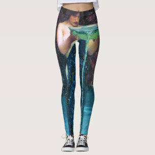Jealous Circe, John William Waterhouse Leggings