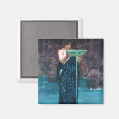 Jealous Circe, John William Waterhouse Magnet (Vorderseite/Rückseite)