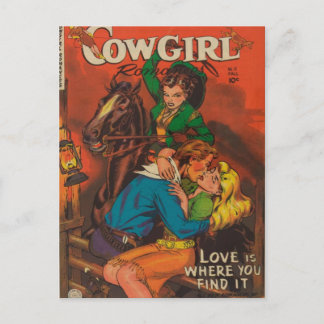 Jealous Cowgirl Postkarte