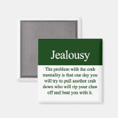 Jealousy Magnet (Vorderseite/Rückseite)