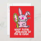 Jealousy Postkarte (Vorne/Hinten)