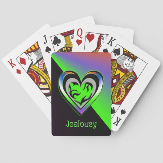 Jealousy Spielkarten (Rückseite)