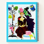 Jealousy whispers into Gloria's ear Notizblock (Rückseite)