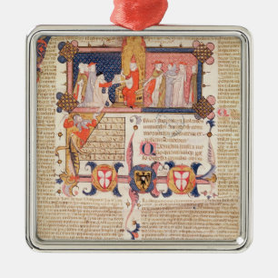Jean Andre, der seinem Arbeit Papst mildes V Ornament Aus Metall
