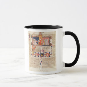 Jean Andre, der seinem Arbeit Papst mildes V Tasse