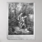 Jean Antoine Watteau und Freund Monsieur Poster (Vorne)