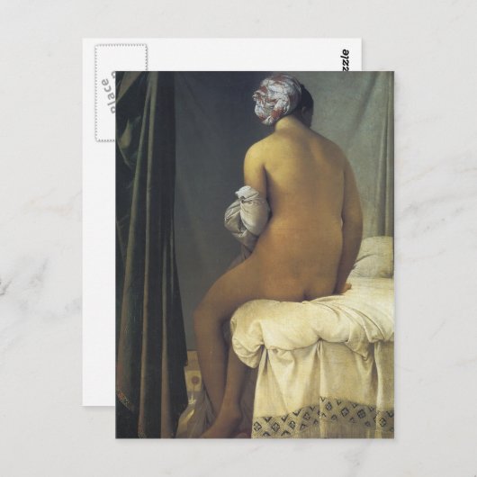 Jean Auguste Dominique Ingres 1808 Postkarte (Vorne/Hinten)