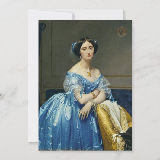 Jean-Auguste-Dominique Ingres - Joséphine-Éléonore Einladung (Vorderseite)