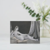 Jean Auguste Dominique Ingres | Odalisque in Grisa Postkarte (Stehend Vorderseite)