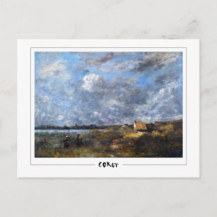 Jean-Baptiste-Camille Corot #101-2 - Feine Kunst P Postkarte